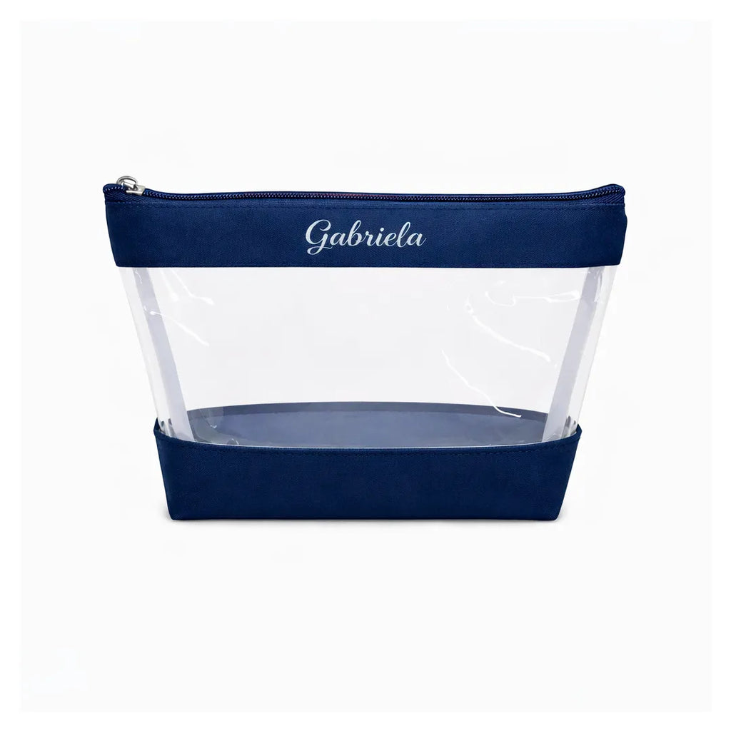 Necessaire Trapézio - Azul Marinho