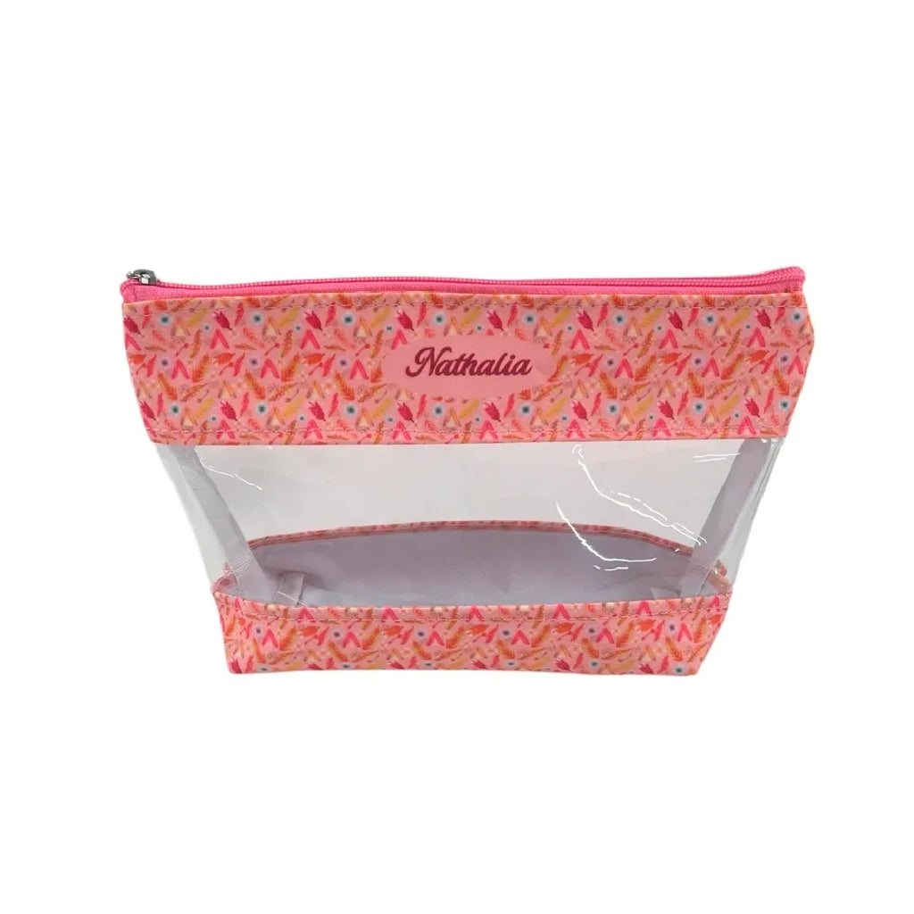 Necessaire Trapézio - Flores