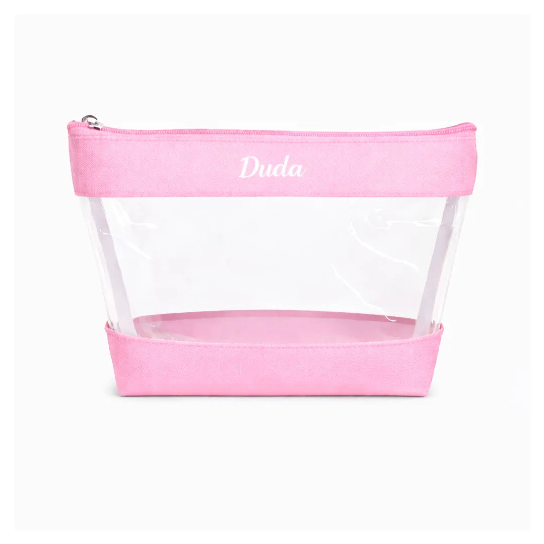 Necessaire Trapézio - Rosa