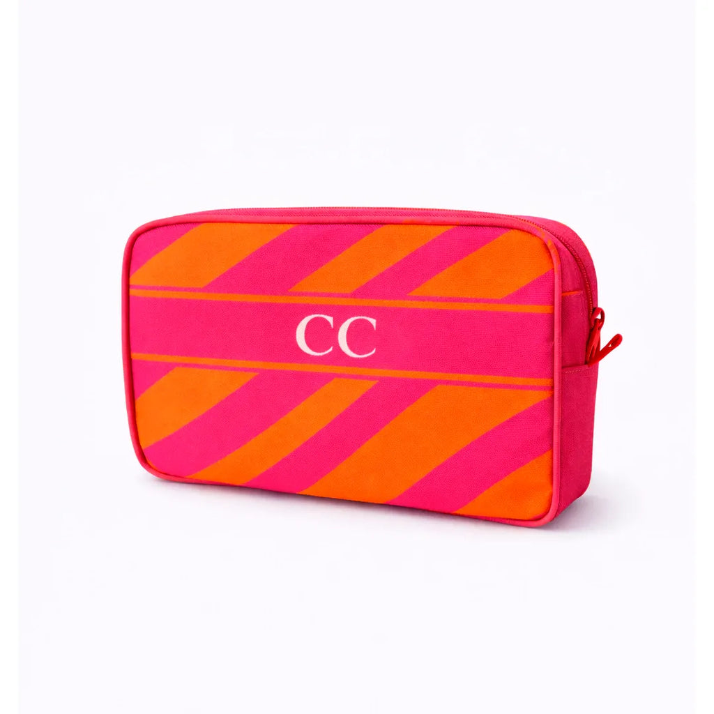 Necessaire Jojo - Laranja com Rosa