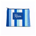 Necessaire Clutch - Listras Azuis