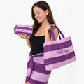 Kit Bolsa, Canga e Jojo - Roxo