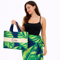 Kit Bolsa e Canga - Folhagem