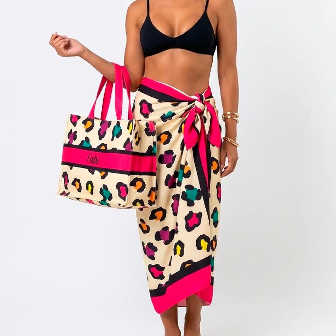 Kit Bolsa e Canga - Pintada