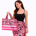 Kit Bolsa e Canga - Onça Rosa