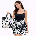 Kit Bolsa e Canga - Preto e Branco