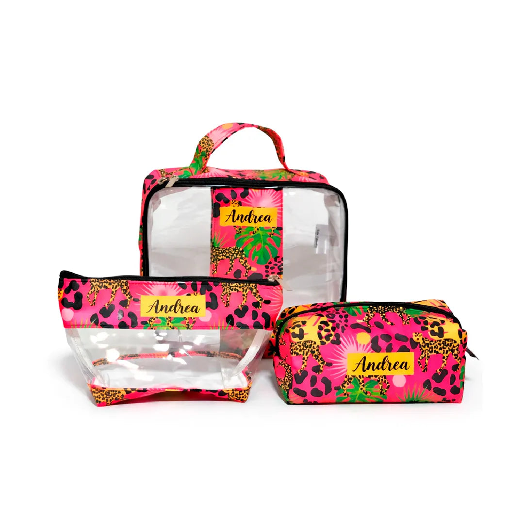 Kit Necessaires M - Onça