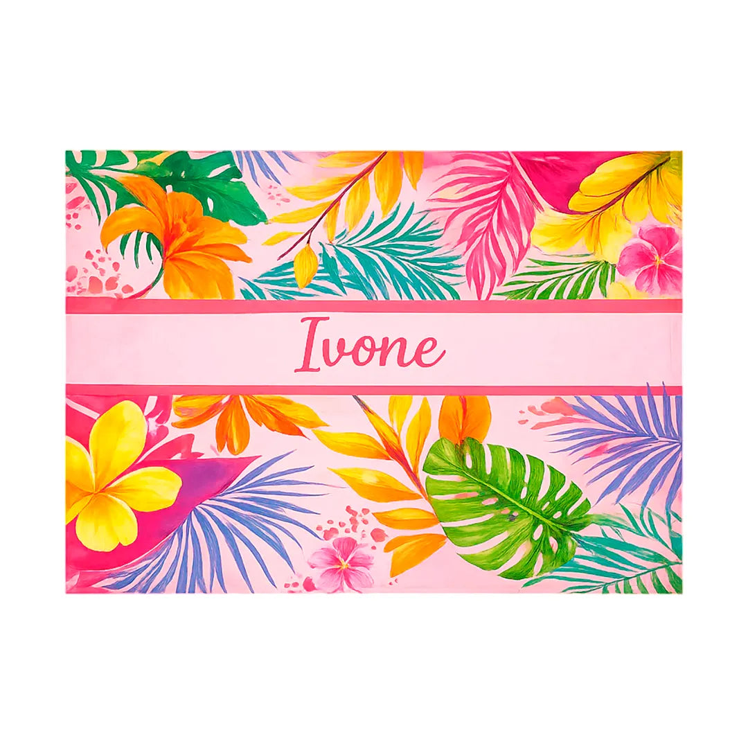 Canga - Floral Rosa