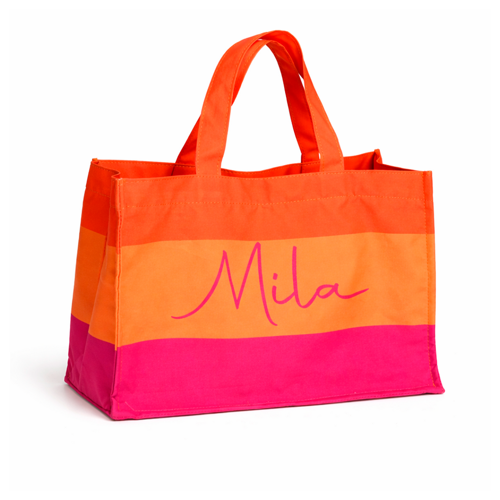 Bolsa Stilo - Rosa e Laranja