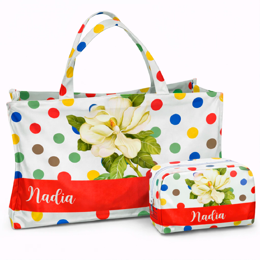 Kit Bolsa e Jojo - Bolinhas