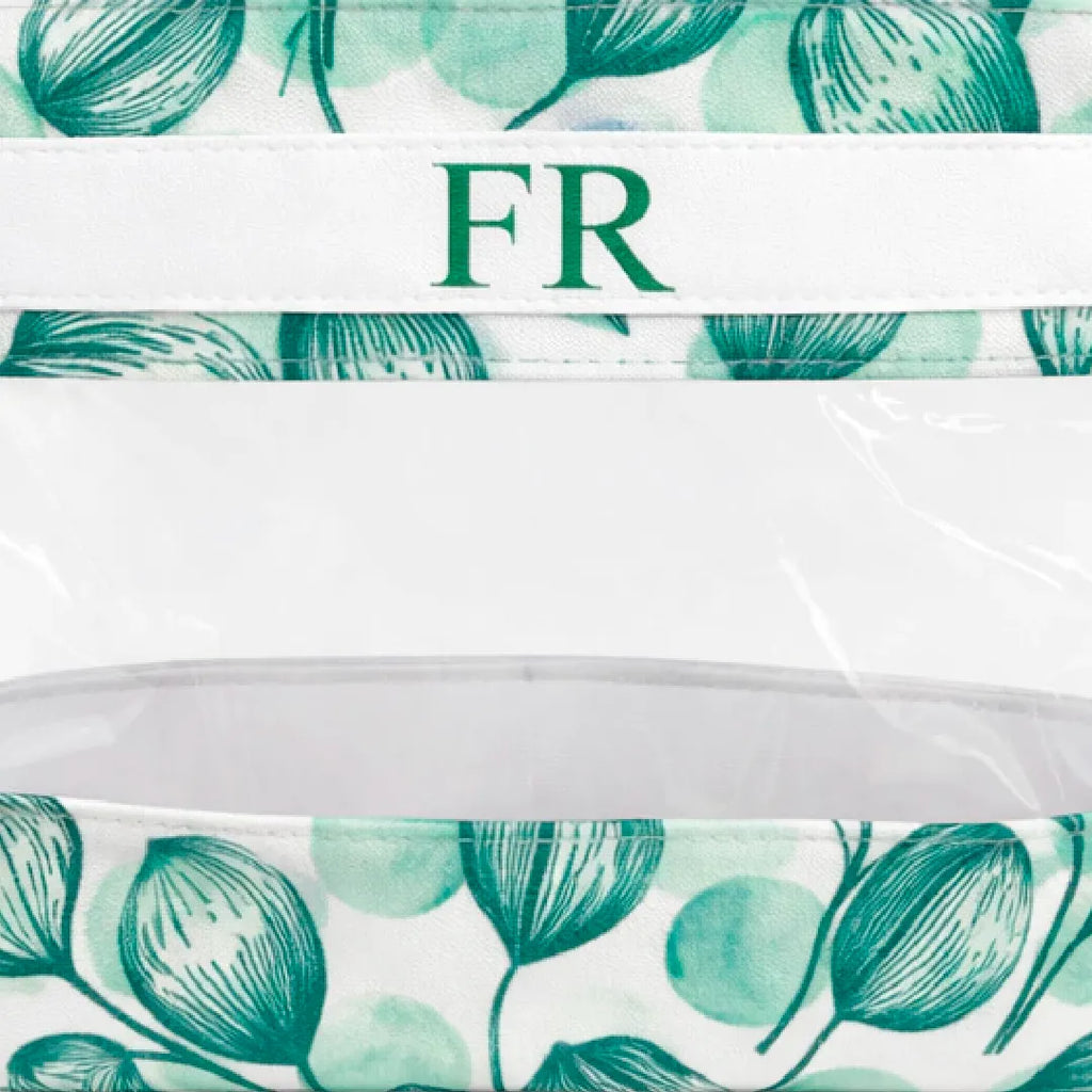 Necessaire Trapézio - Folhas