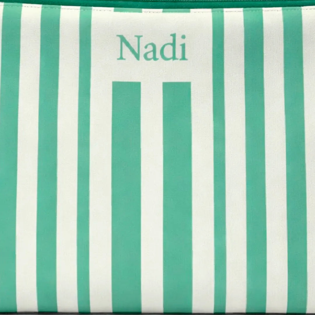 Necessaire Clutch - Listras Verdes
