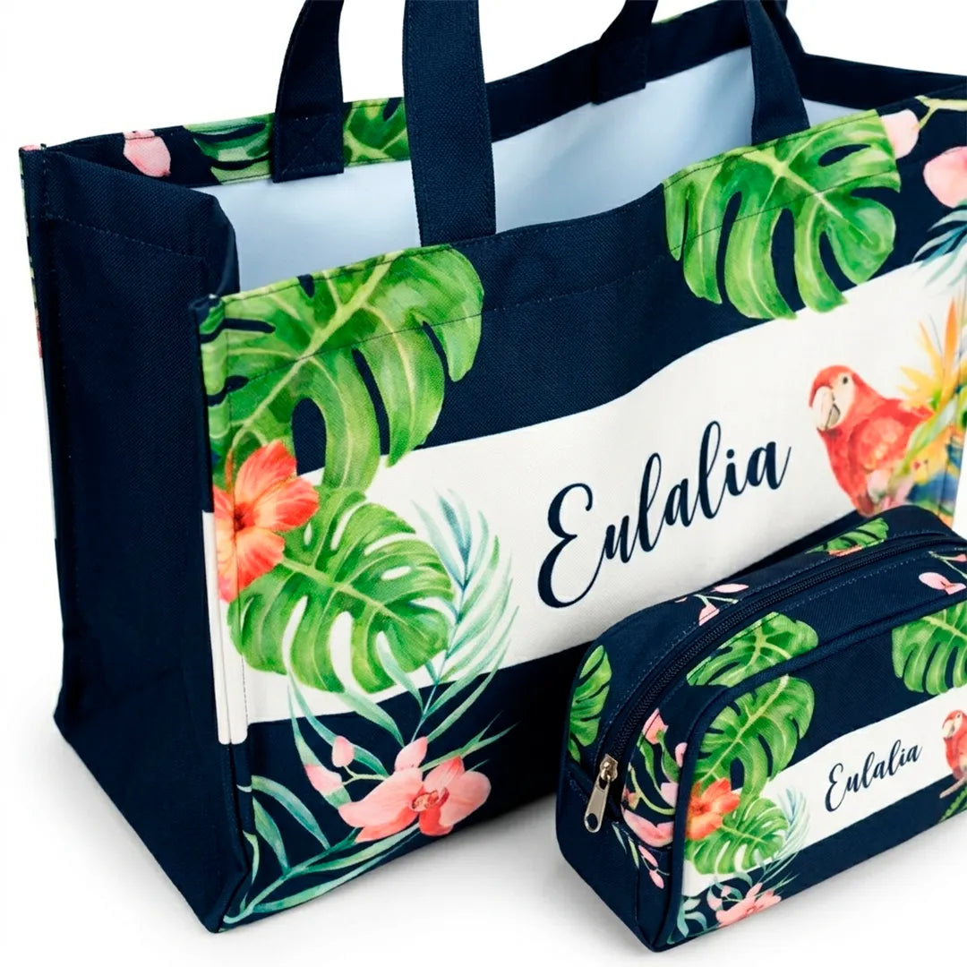 Kit Bolsa Stilo e Jojo - Folhas