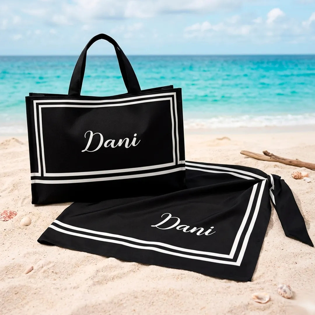 Kit Bolsa e Canga - Preto