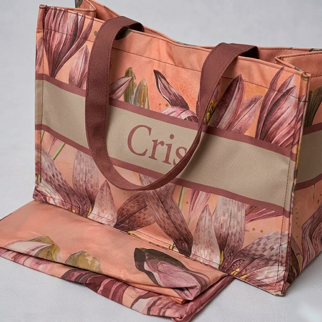 Kit Bolsa e Canga - Floral