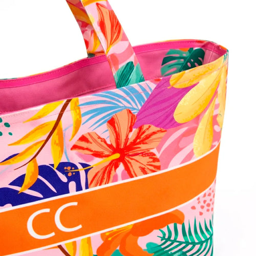 Bolsa Canoa - Tropic Bloom