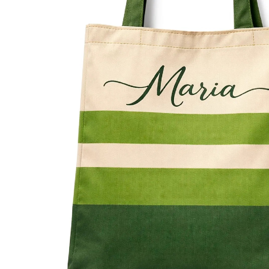 Bolsa Ecobag - Listras Verdes
