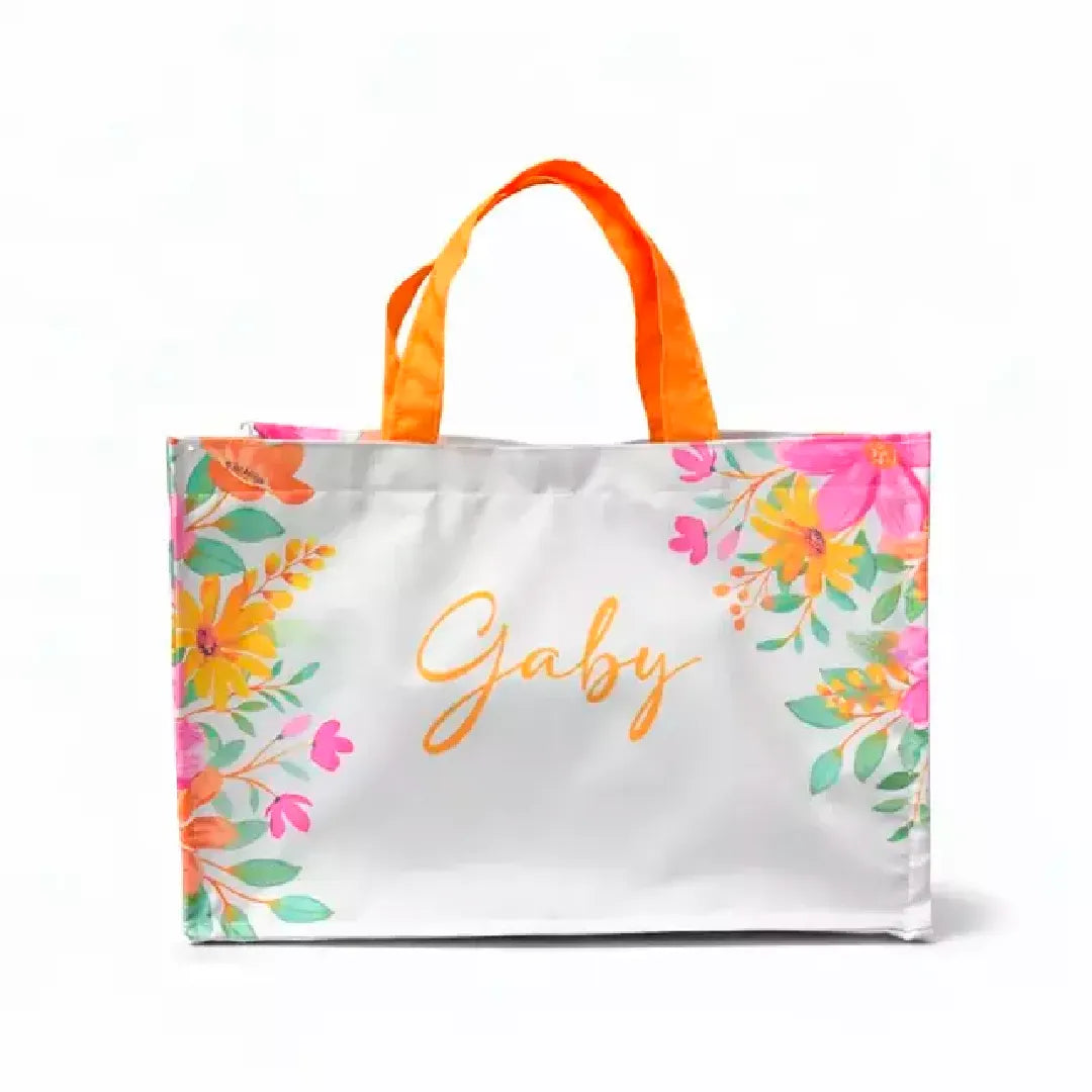 Kit Bolsa e Canga - Flores