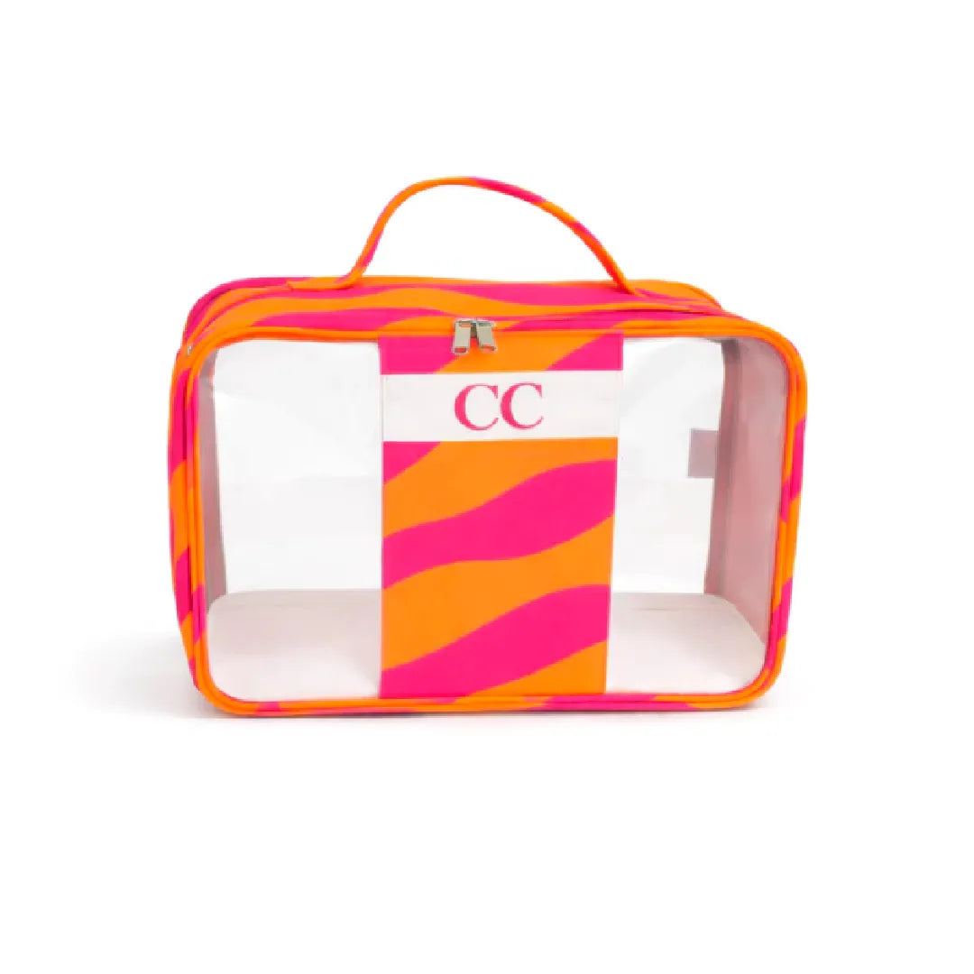 Kit Necessaires M - Rosa e Laranja